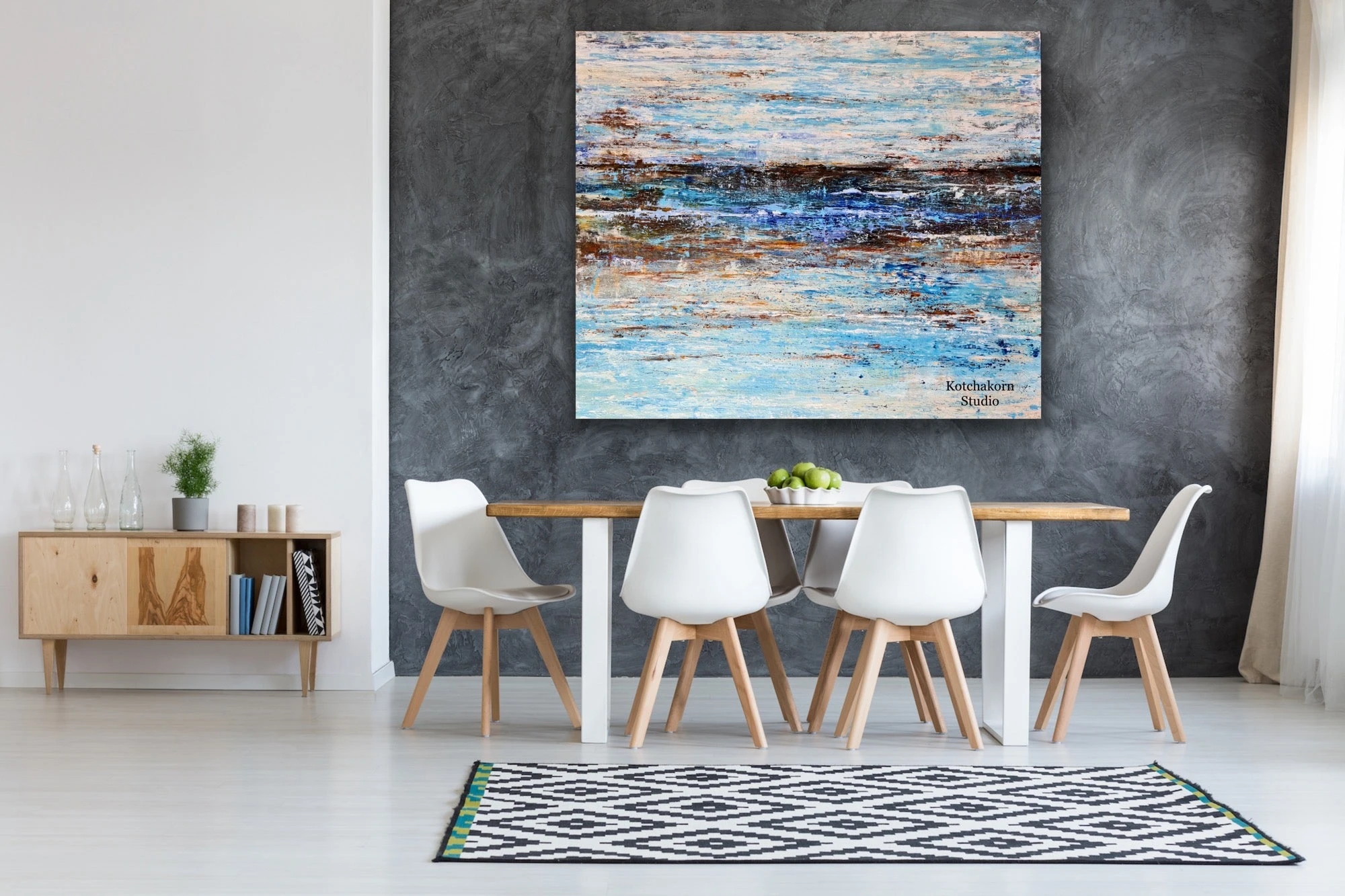 It's a Marathon (120x100cm)