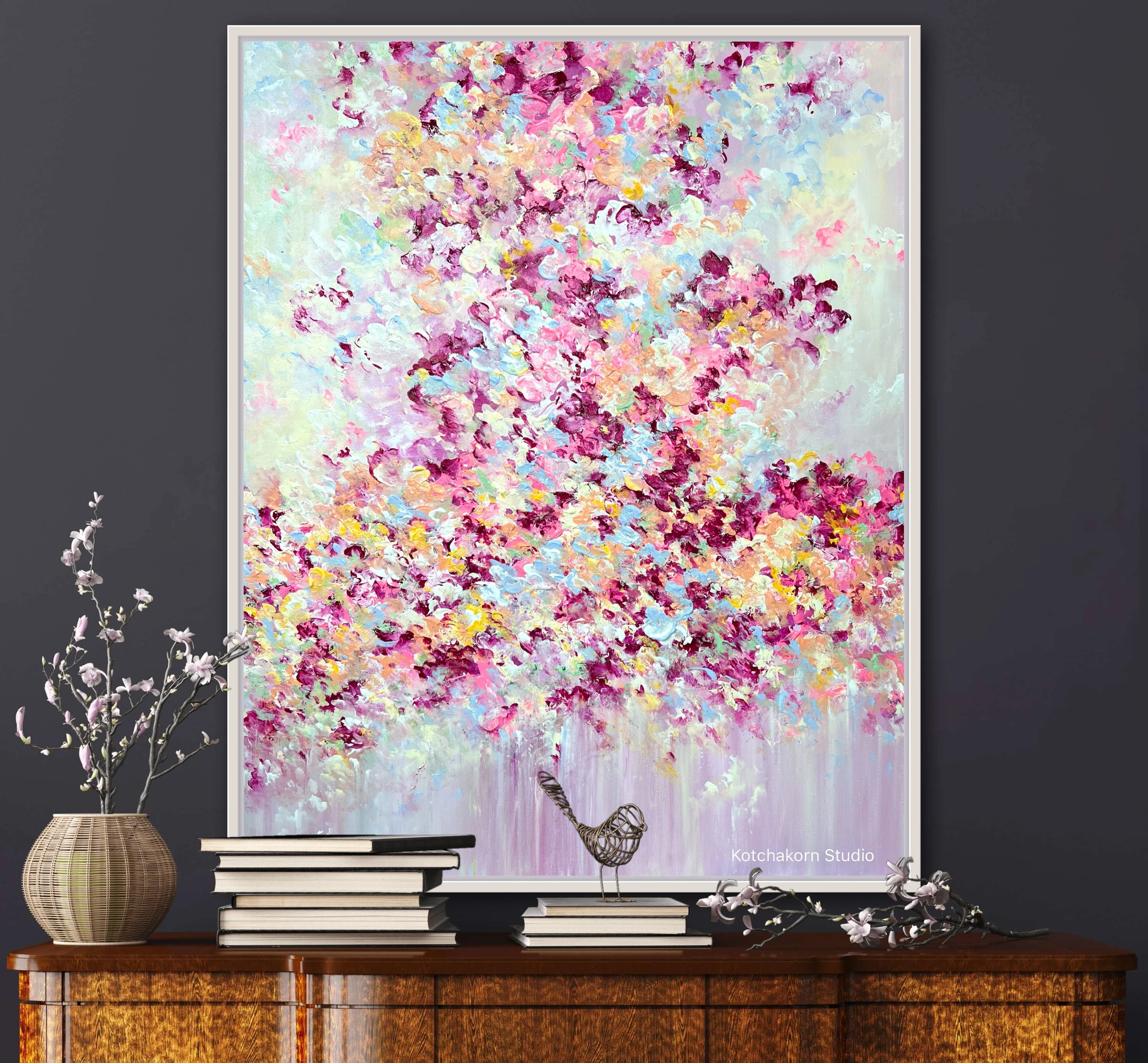 Rhythm of The Bloom (100x80cm)