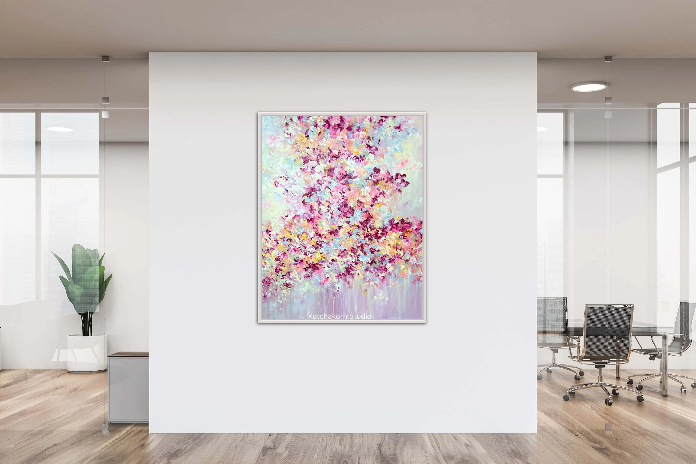 Rhythm of The Bloom (100x80cm)