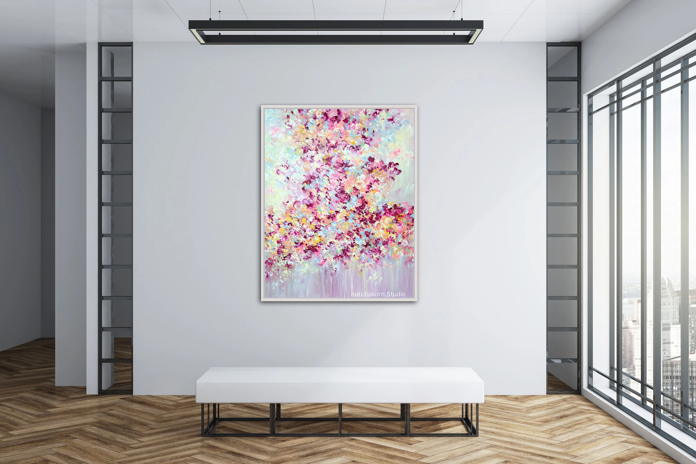 Rhythm of The Bloom (100x80cm)