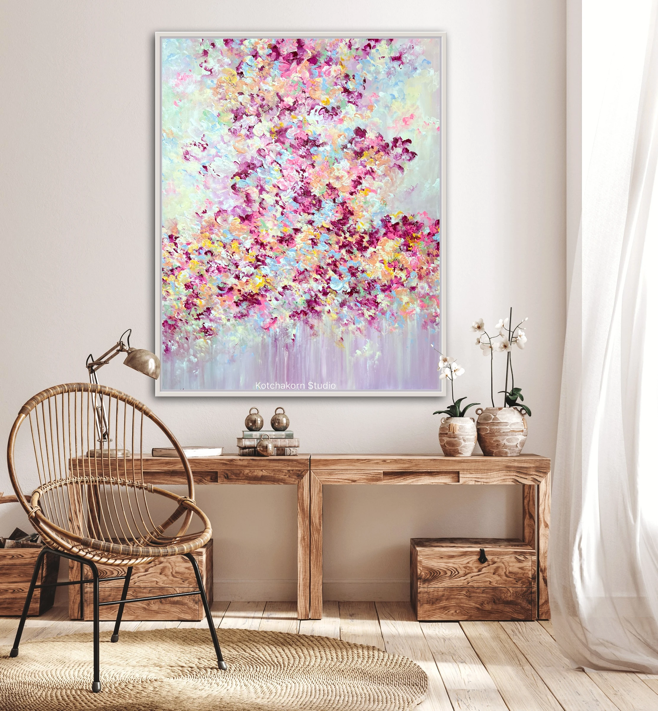 Rhythm of The Bloom (100x80cm)