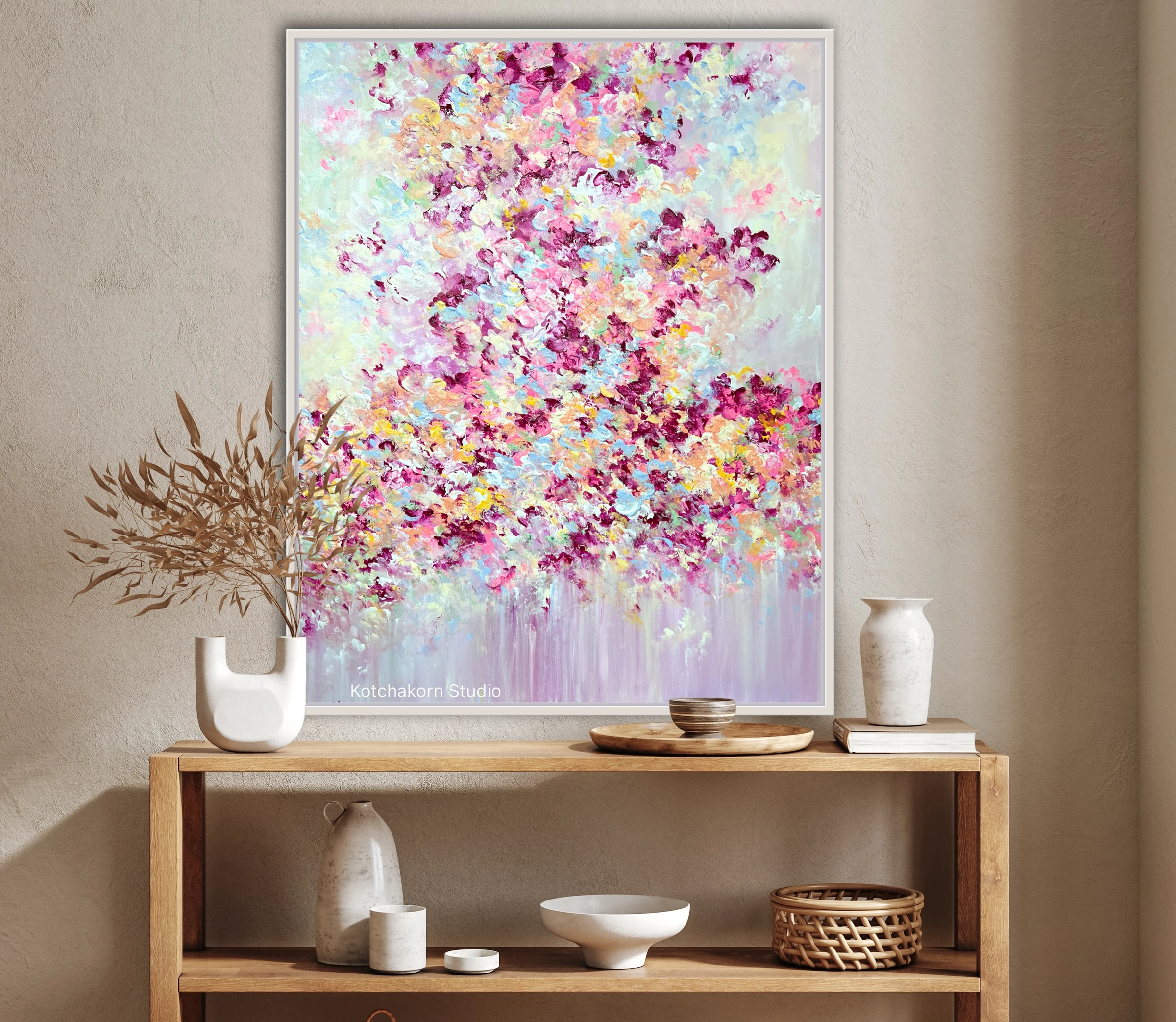Rhythm of The Bloom (100x80cm)