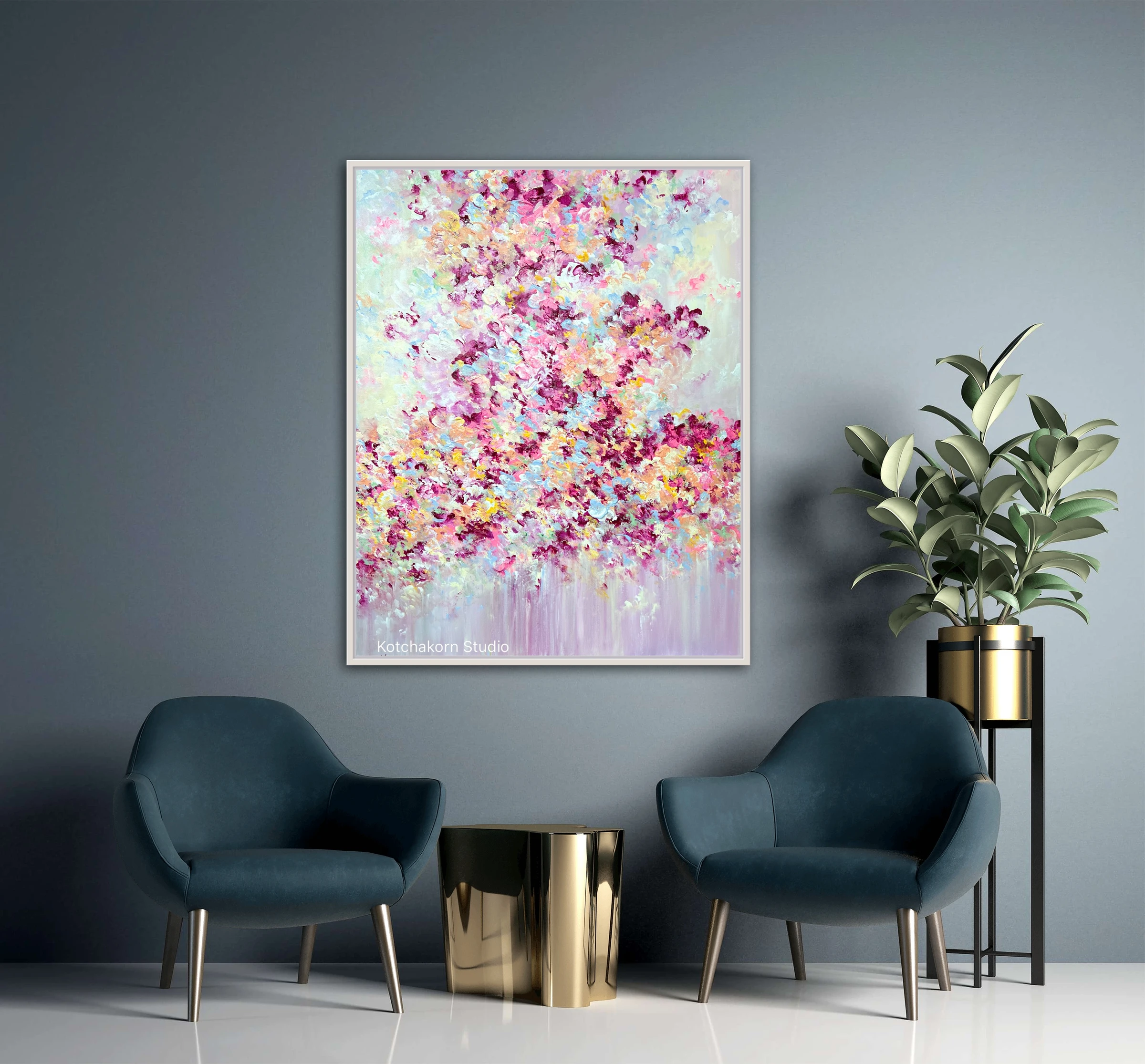 Rhythm of The Bloom (100x80cm)
