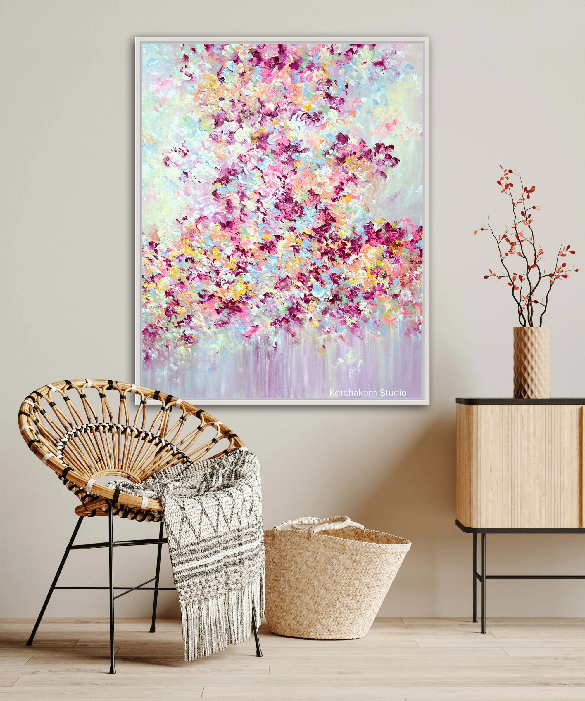 Rhythm of The Bloom (100x80cm)