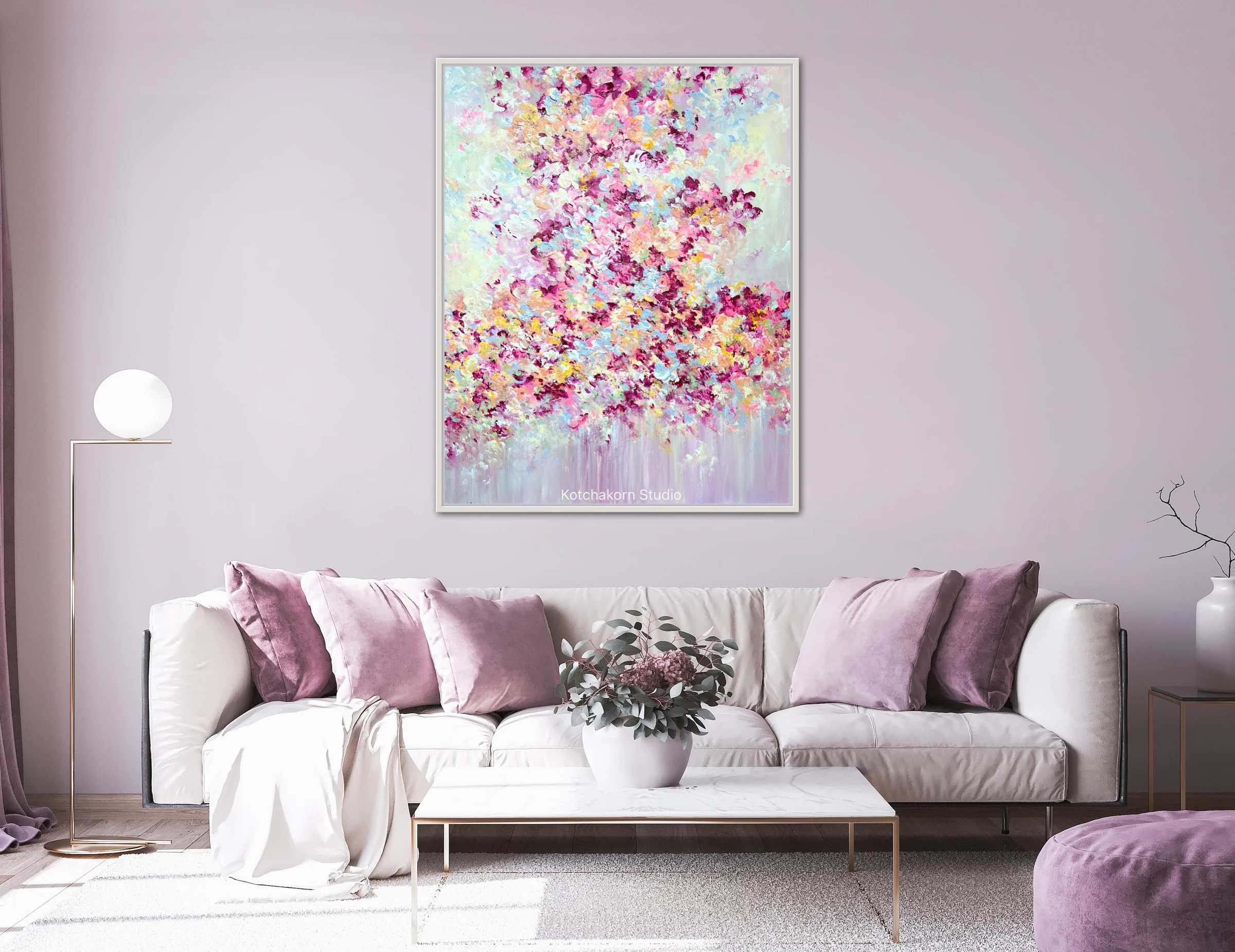Rhythm of The Bloom (100x80cm)