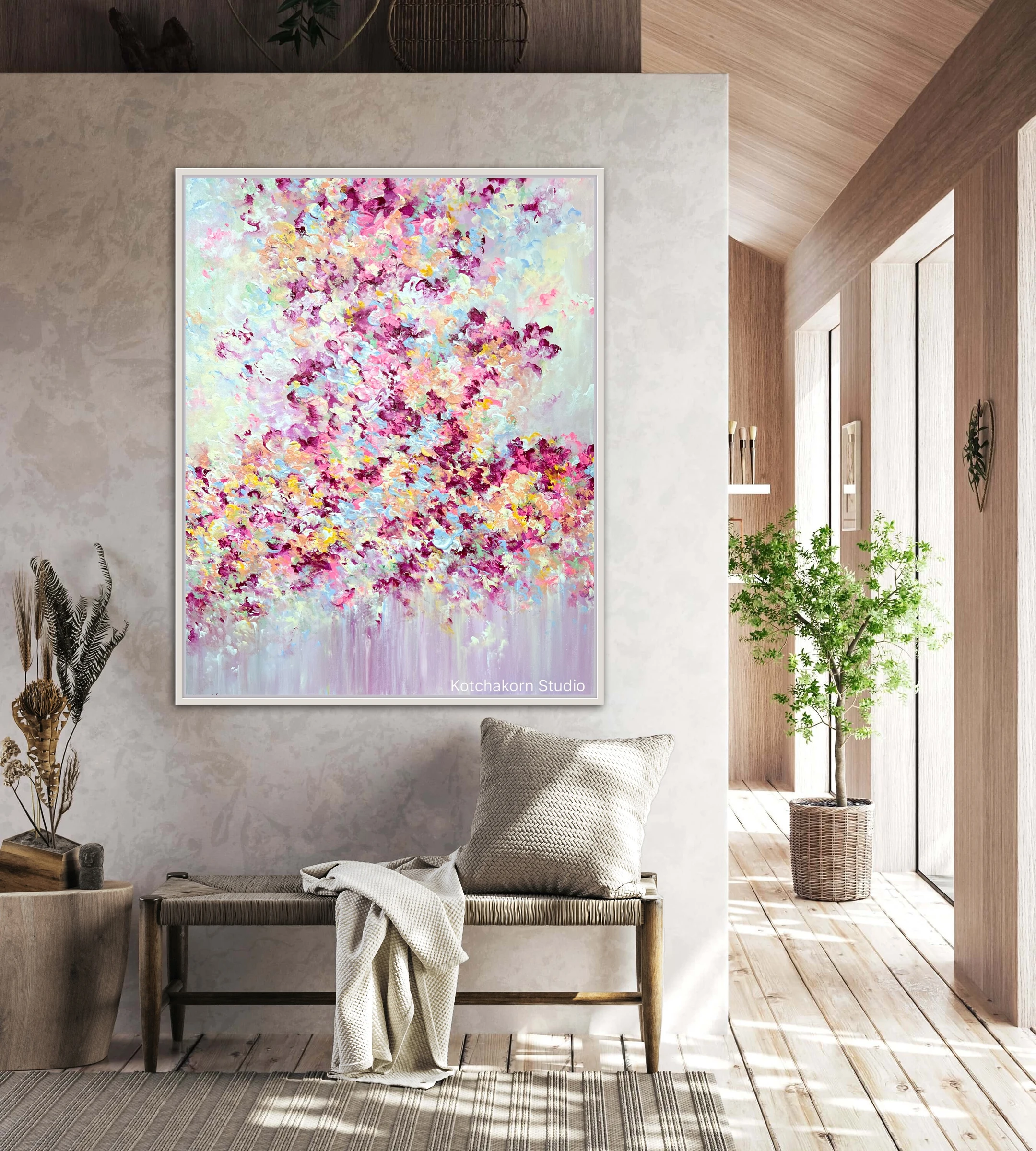 Rhythm of The Bloom (100x80cm)
