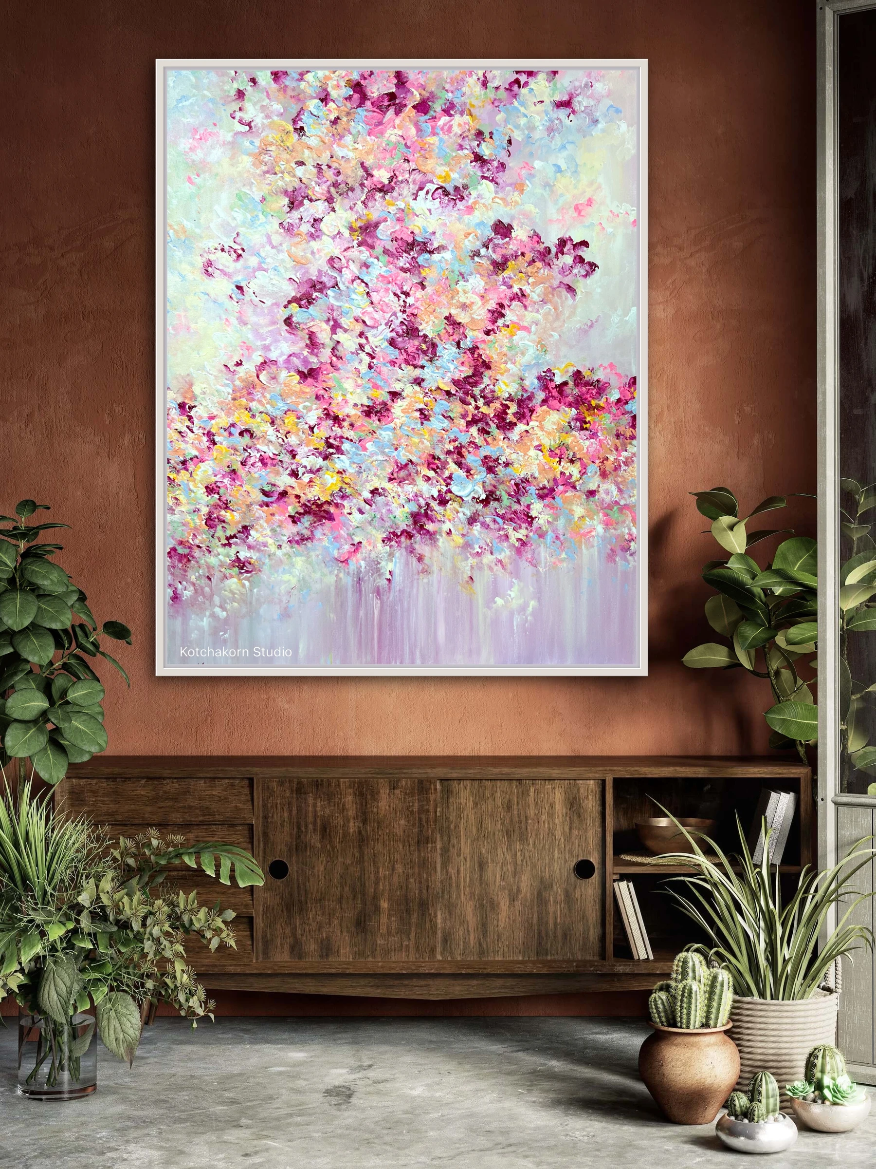Rhythm of The Bloom (100x80cm)