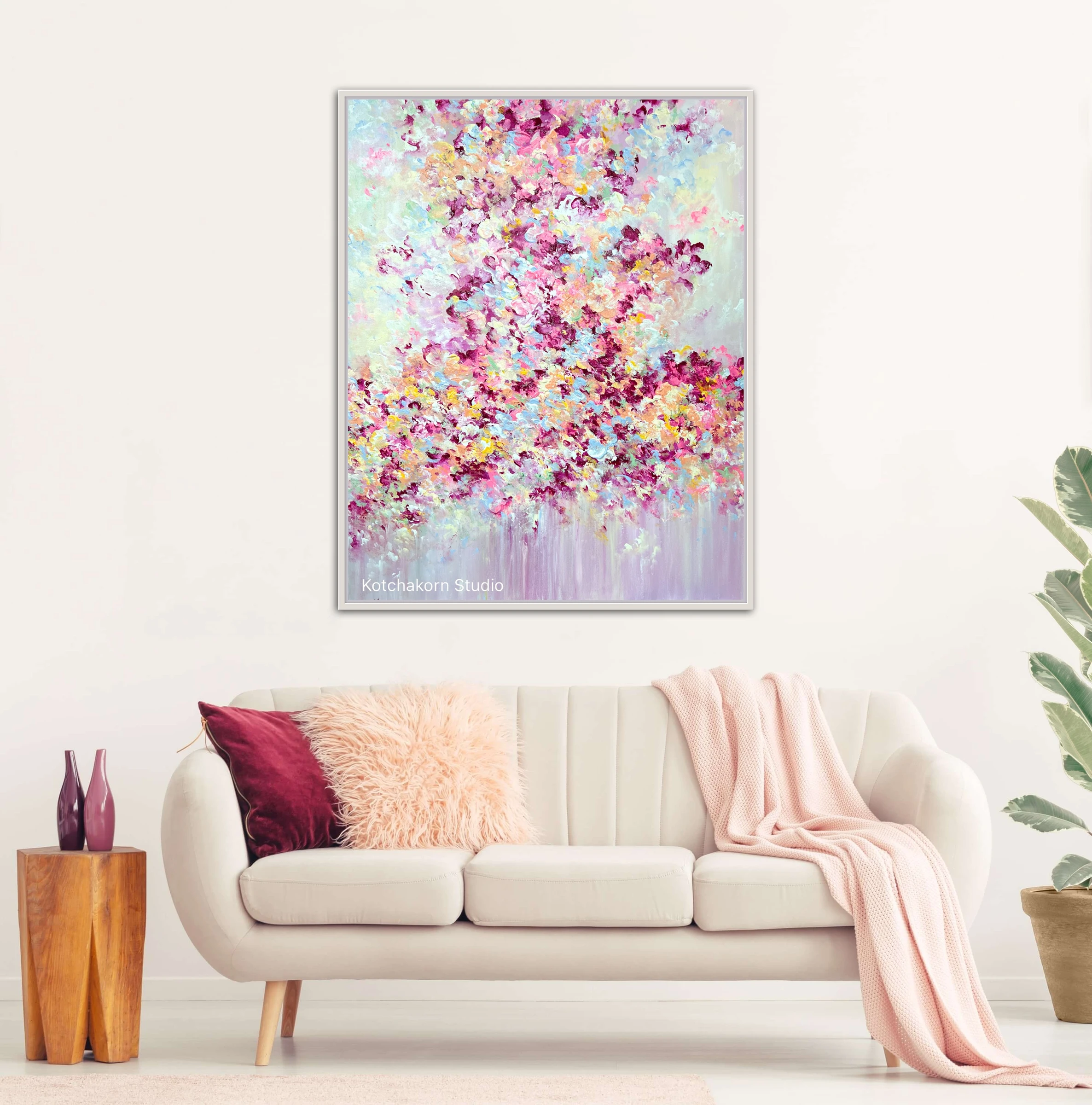 Rhythm of The Bloom (100x80cm)
