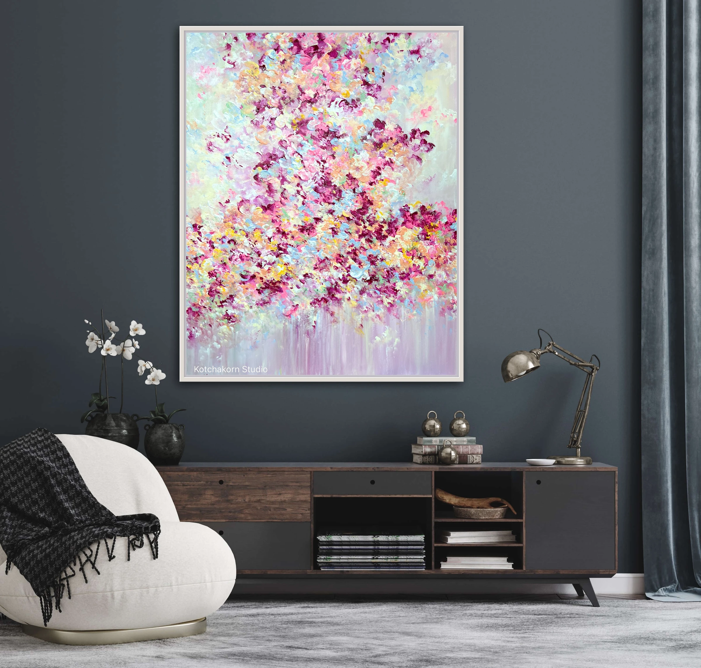 Rhythm of The Bloom (100x80cm)