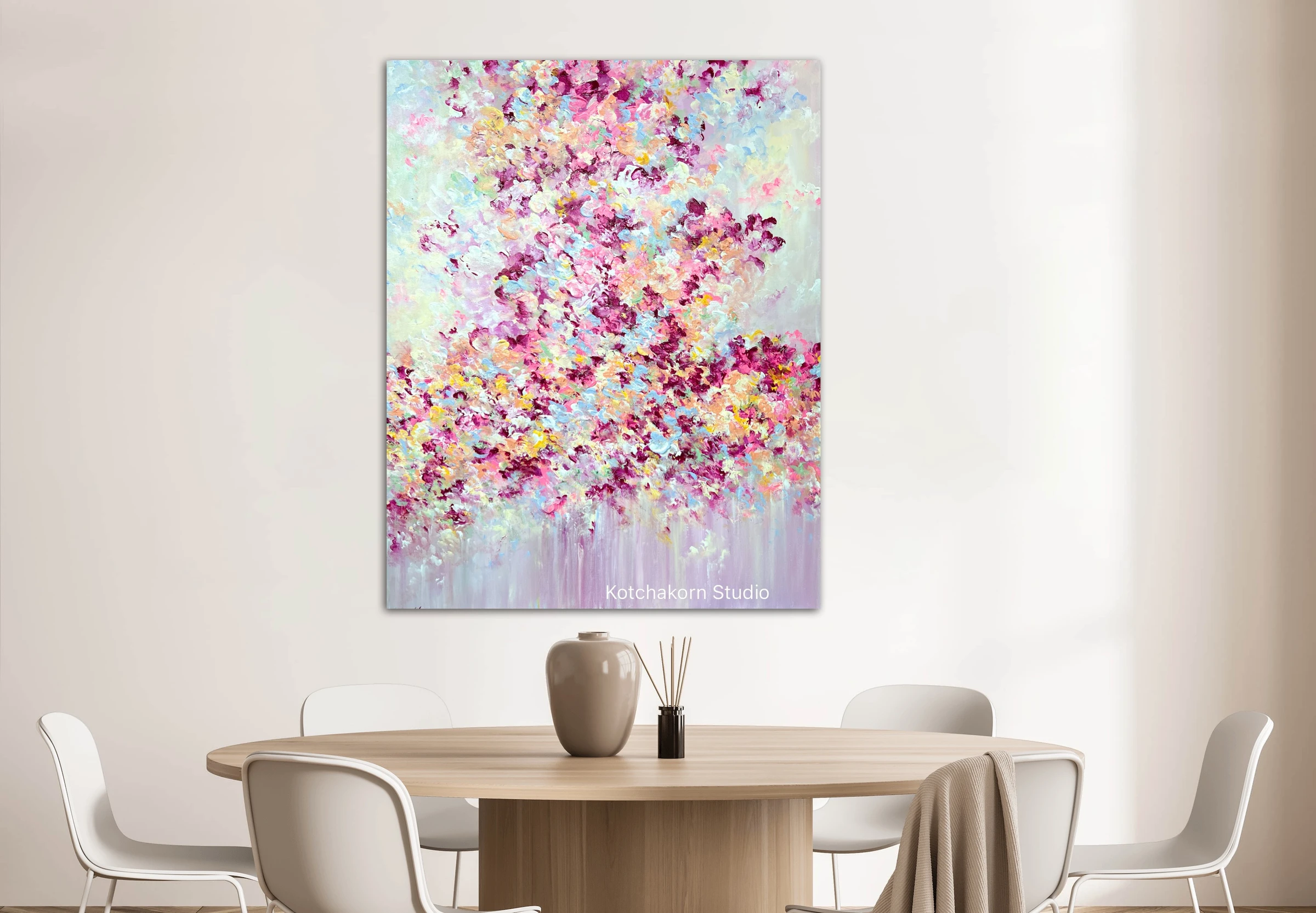 Rhythm of The Bloom (100x80cm)