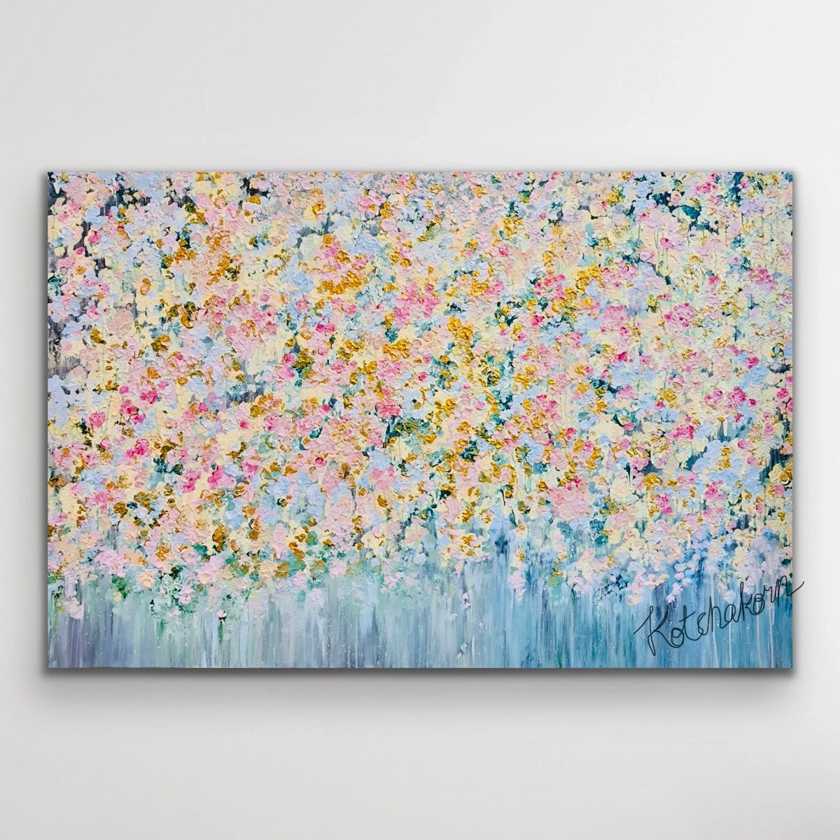 Sunrise Over Spring Garden (150x100cm)