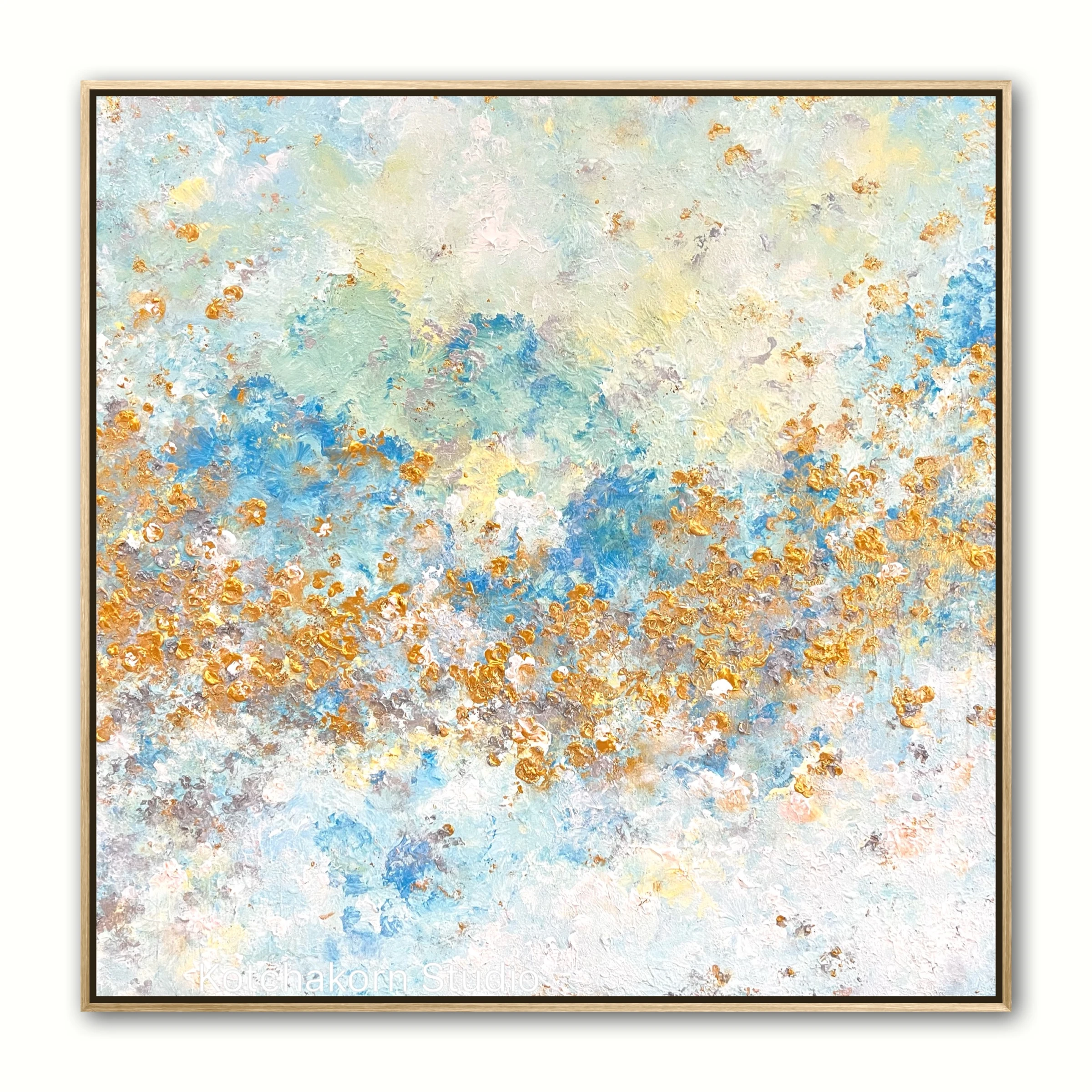 The Golden Rise (100x100cm)