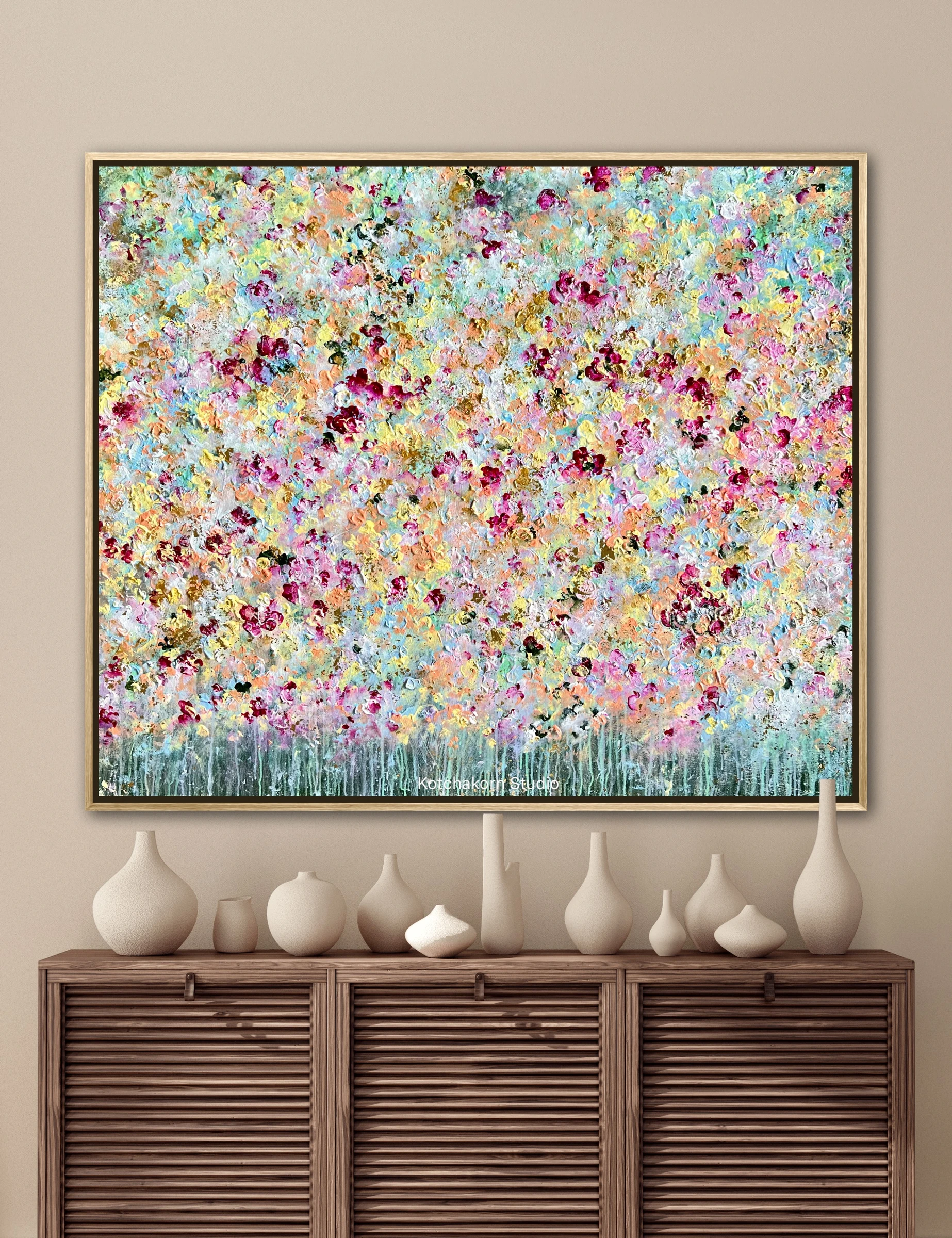 The Morning Bloom (120x100cm)