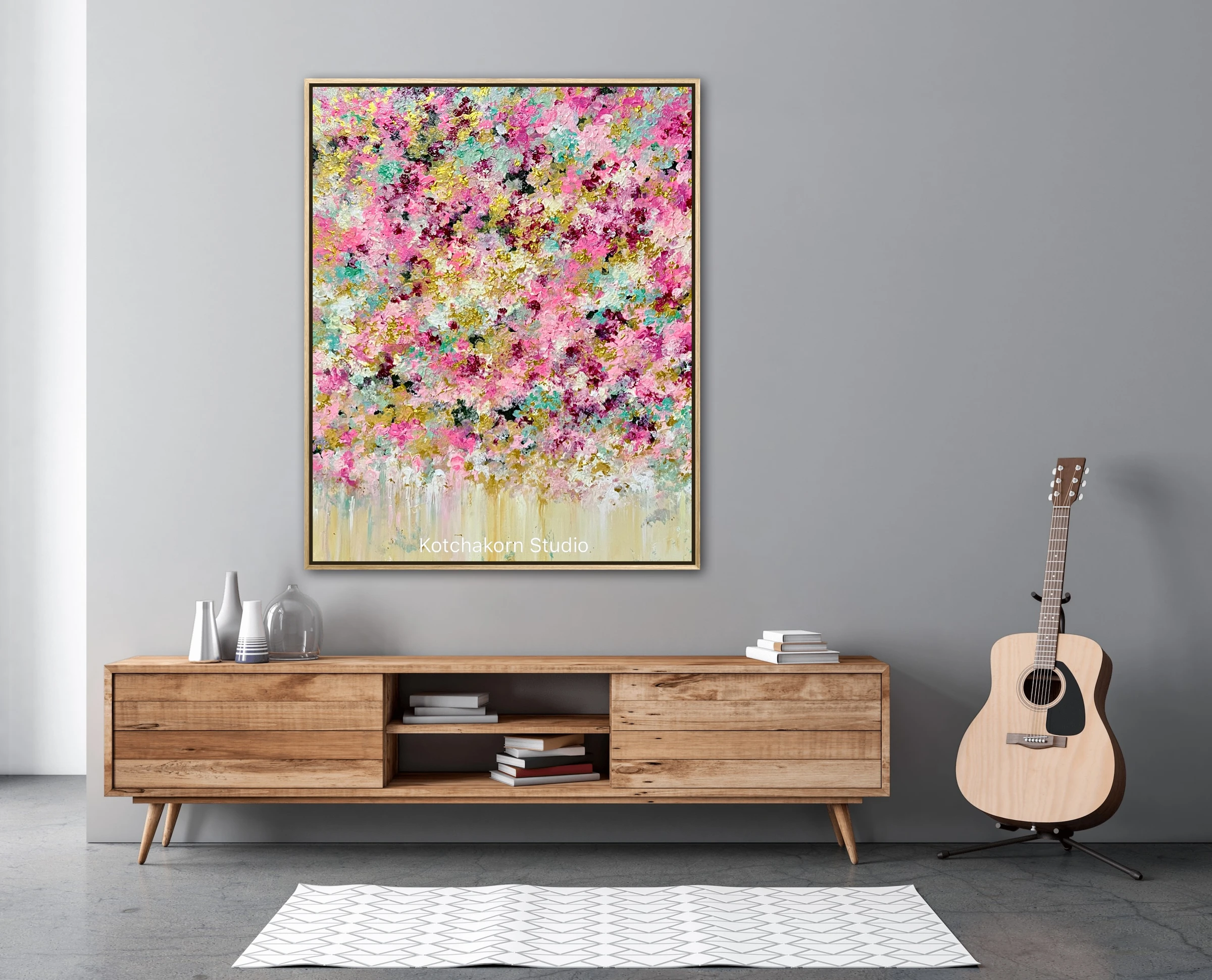 The Joyful Bloom (100x80cm)