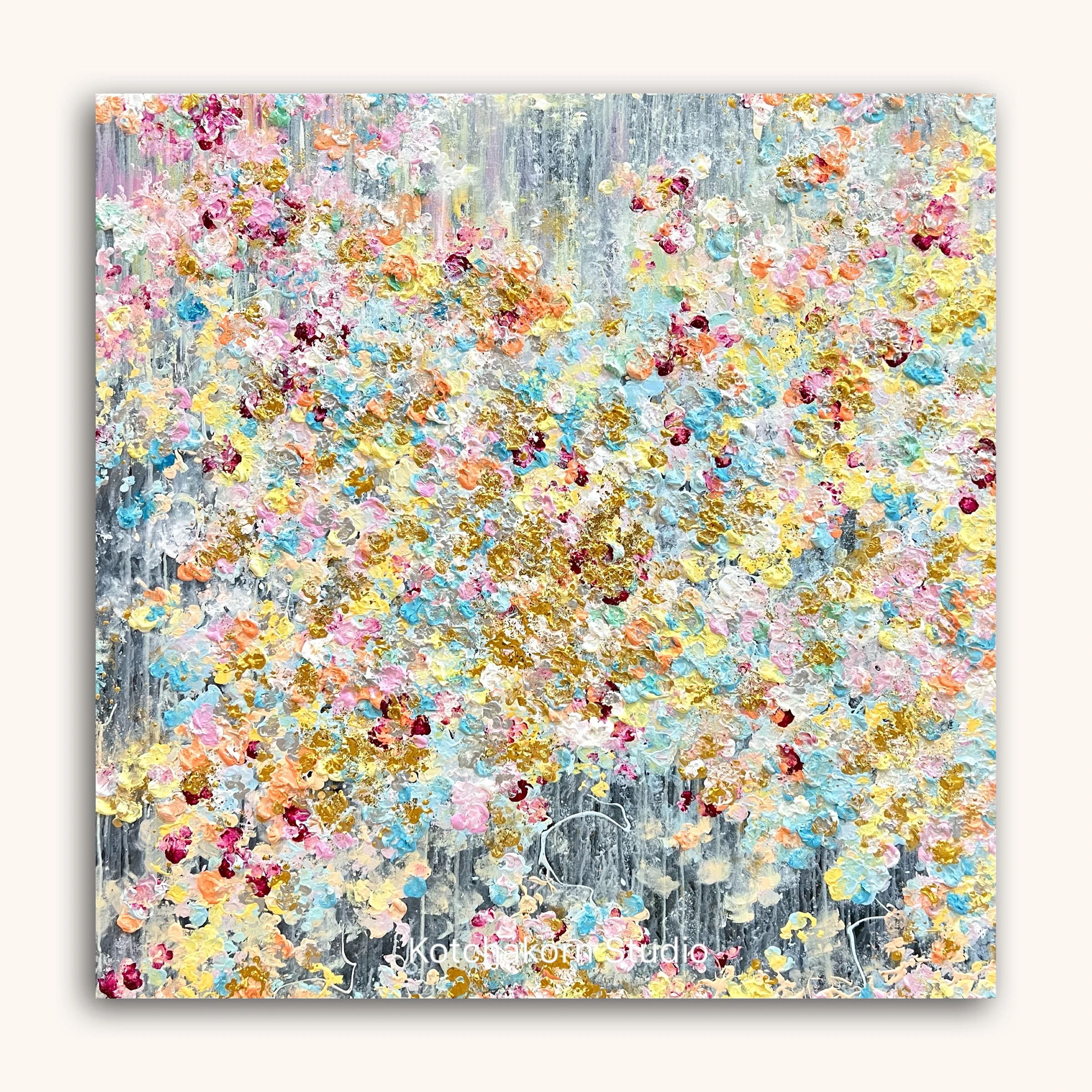 Dynasty in Bloom (100x100cm)