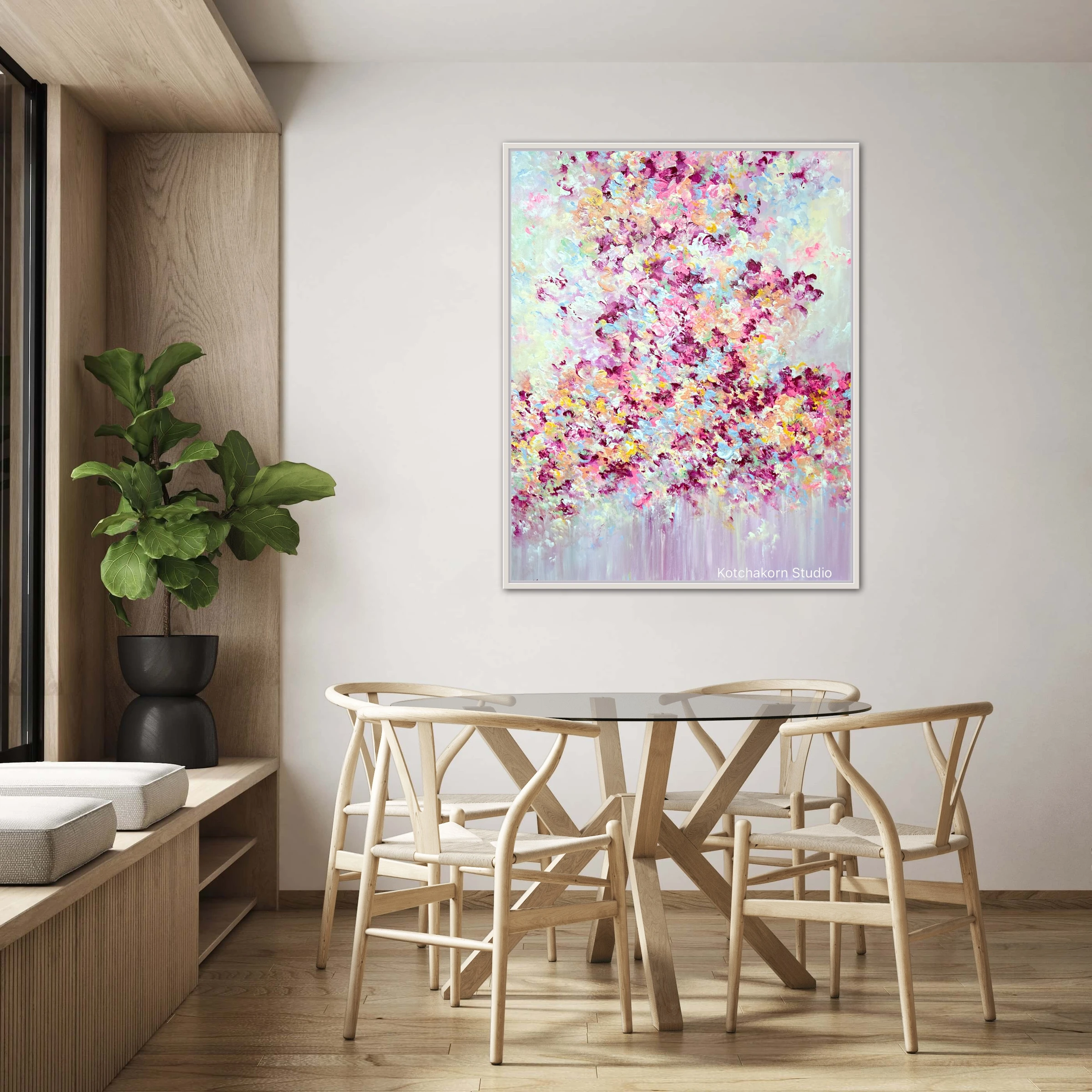 Rhythm of The Bloom (100x80cm)