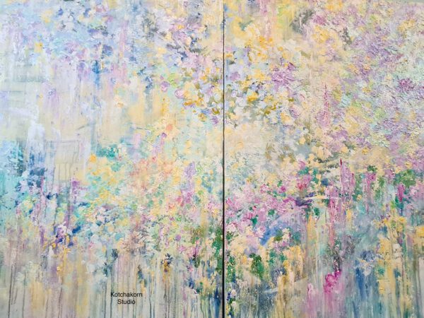 Harmonious Blossom (200x120cm)