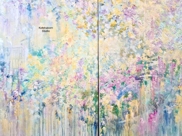 Harmonious Blossom (200x120cm)