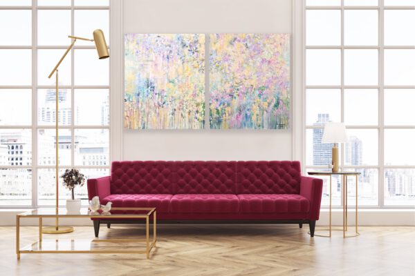 Harmonious Blossom (200x120cm)