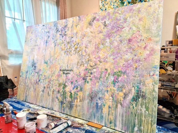 Harmonious Blossom (200x120cm)