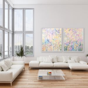 Harmonious Blossom (200x120cm)