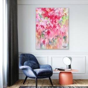 A Dance in the Peony's Garden (100x80cm)