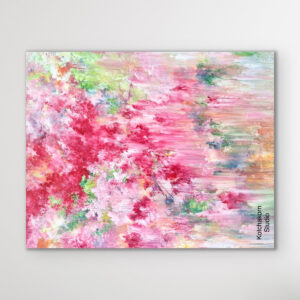 A Dance in the Peony's Garden (100x80cm)