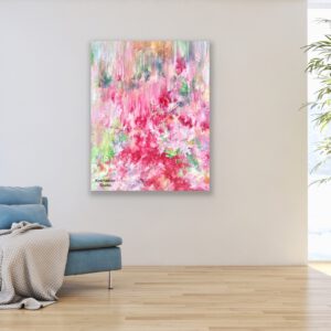 A Dance in the Peony's Garden (100x80cm)