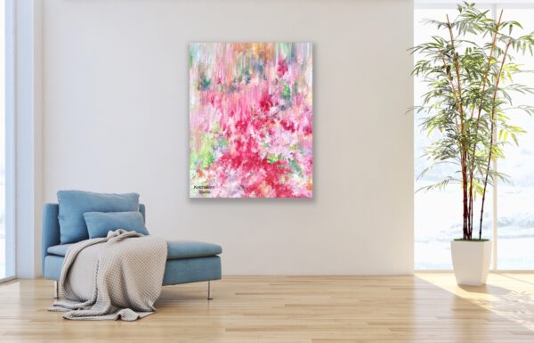 A Dance in the Peony's Garden (100x80cm)