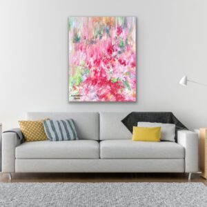 A Dance in the Peony's Garden (100x80cm)