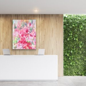 A Dance in the Peony's Garden (100x80cm)