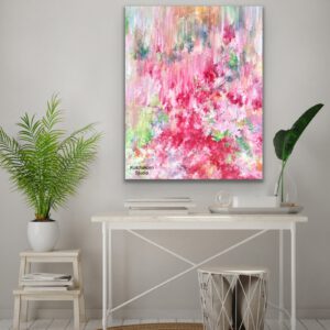 A Dance in the Peony's Garden (100x80cm)