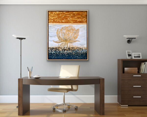 Morning Lotus (100x80cm)