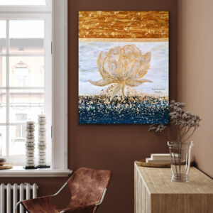 Morning Lotus (100x80cm)